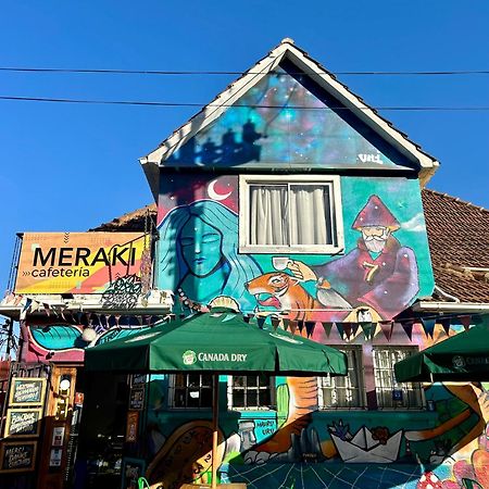 Meraki Hostel - Cerro Alegre - บัลปาราอีโซ ภายนอก รูปภาพ